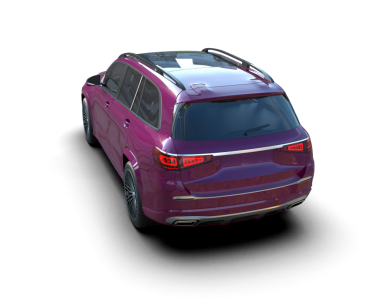 Daha az genel bir konsept arabanın 3 boyutlu çizimi