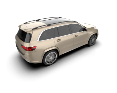 Stüdyo ortamında daha az genel bir konsept arabanın 3 boyutlu çizimi