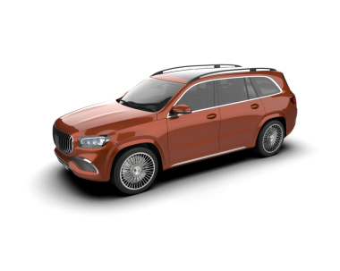 Gerçekçi bir araba. 3d oluşturma