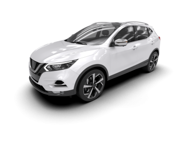 Beyaz arka planda bir araba. yüksek kaliteli fotoğraf