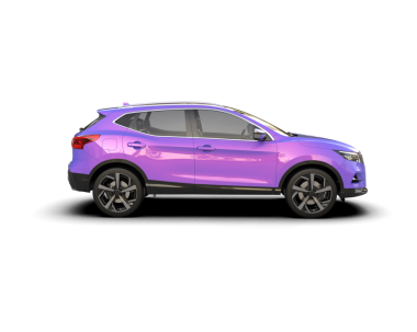 Küçük arazi aracı koyu bir arka planda izole edilmiş. 3d illüstrasyon