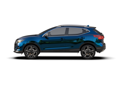 Siyah arka planda modern mavi araba. 3d oluşturma