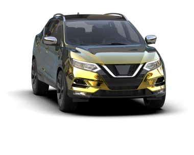 Araba arka planda izole. 3D görüntüleme - illüstrasyon