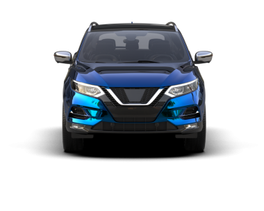 SUV siyah arkaplanda izole edildi