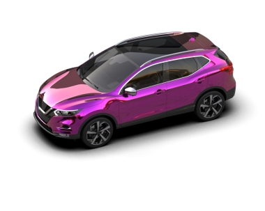 Bir markanın 3 boyutlu çizimi - daha az genel bir SUV