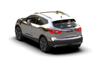 modern lüks araba siyah arka planda izole edilmiş.