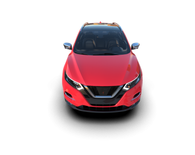 Modern kırmızı spor araba