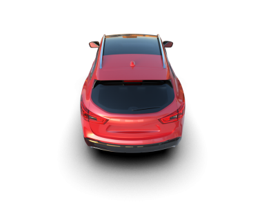 modern araba siyah arka planda 3 boyutlu görüntüleme