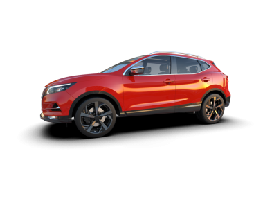 Kırmızı lüks SUV arabası siyah arka planda izole edilmiş. 3d oluşturma