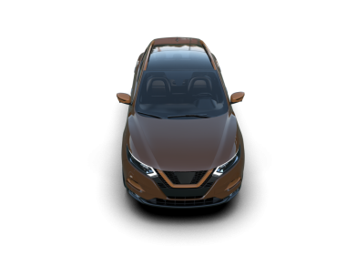 Siyah arka planda 3 boyutlu araç izole edilmiş. 3d illüstrasyon