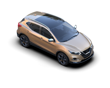 modern araba arka planda 3 boyutlu görüntüleme ile izole edildi - illüstrasyon