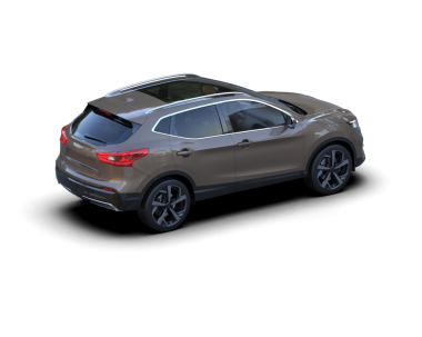 Beyaz arkaplandaki araba