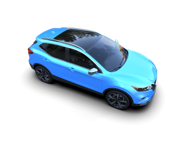 modern araba mavi arabanın arka planında