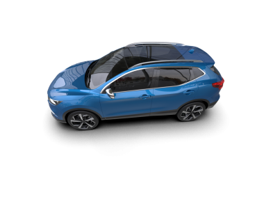 Araba manzaralı. beyaz arkaplanda izole edilmiş