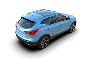 Stüdyo ortamında daha az genel bir konsept arabanın 3 boyutlu çizimi