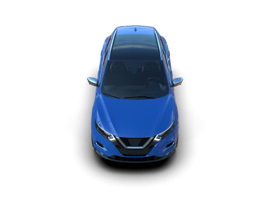 Siyah arka planda mavi bir arabanın 3D görüntüsü