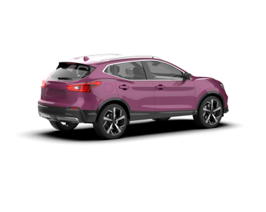 Beyaz arka planda gerçekçi bir araba. 3d illüstrasyon