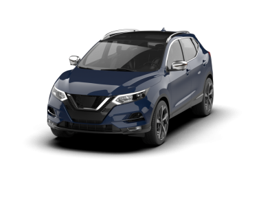 beyaz arka planda modern SUV arabası 3 boyutlu görüntüleme