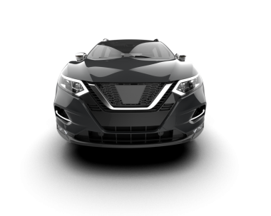 Stüdyo ortamında daha az genel bir konsept arabanın 3 boyutlu çizimi