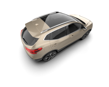 Beyaz arka planda modern lüks spor araba