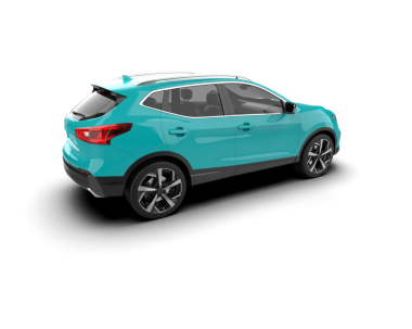 Araba sedanı. Araba beyaz arka planda izole edilmiş. 3 boyutlu illüstrasyon. yüksek kalite