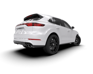 Birinci sınıf araba. Beyaz arka planda izole edilmiş. 3d oluşturma