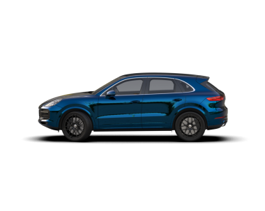 Gerçekçi bir SUV arabası. SUv arka görünümü