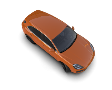 Bir arabanın 3 boyutlu görüntüsü