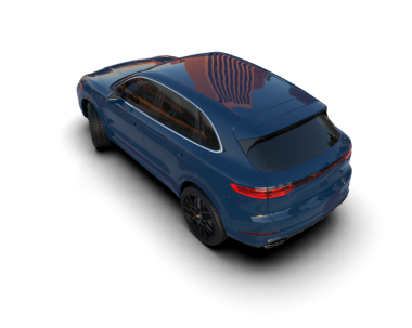 Araba beyaz arka planda izole edilmiş. 3D görüntüleme - illüstrasyon