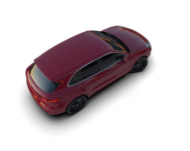 araba siyah arkaplanda izole edildi.