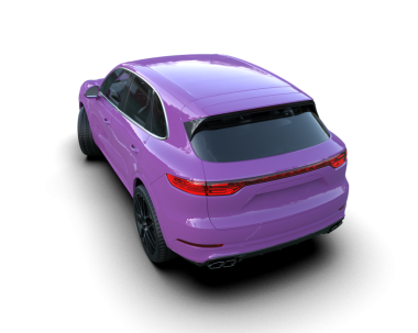 Daha az genel bir konsept arabanın 3 boyutlu çizimi