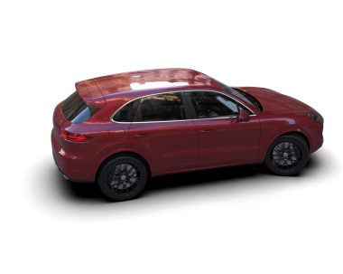 siyah arkaplanda kırmızı modern SUv