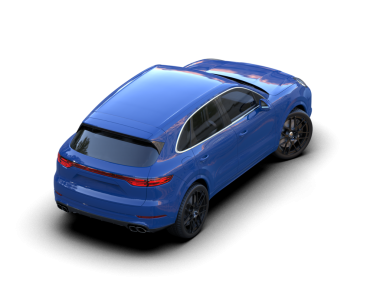 Siyah arka planda modern araba 3 boyutlu görüntüleme