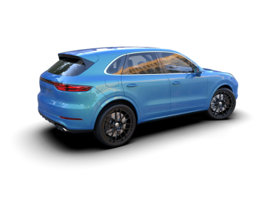 siyah arkaplan üzerinde modern araba 3 boyutlu görüntüleme