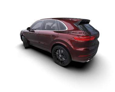 beyaz arka planda modern lüks araba.