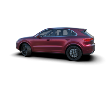 Arka planda modern lüks araba. 3 Boyutlu Hazırlama