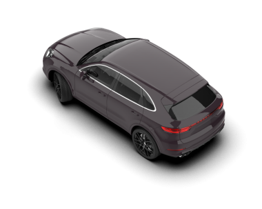 beyaz arka planda modern araba 3 boyutlu görüntüleme