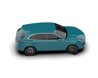 vektör gerçekçi araba yan görünümü beyaz arkaplanda izole edildi