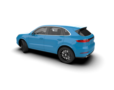 Modern mavi cip. Beyaz arkaplanda 3 boyutlu resimleme izole edildi