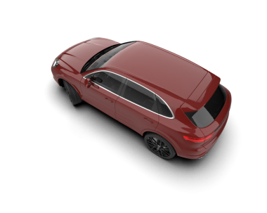 modern lüks araba 3 boyutlu.