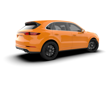 beyaz arkaplanda modern araba