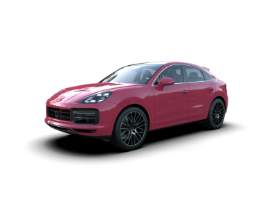 modern araba siyah arka planda izole edilmiş.