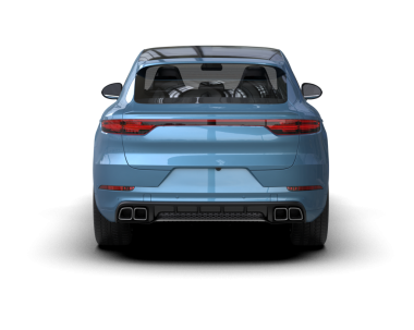 Siyah arka planda modern araba