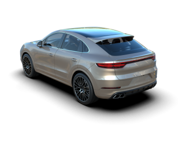 modern araba gri arka planda izole edilmiş.