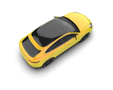 modern araba beyaz arka planda izole edilmiş. 3 boyutlu görüntüleme - 3 boyutlu.