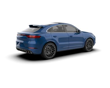 Arka planda modern bir araba. 3d illüstrasyon - düzenleme