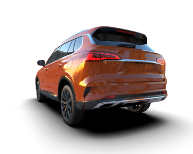 Bir markanın 3 boyutlu görüntülemesi - daha az genel SUV