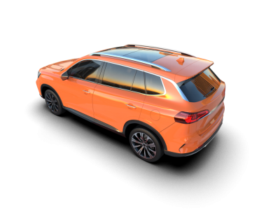 Modern kompakt cip. Yansımalı araba