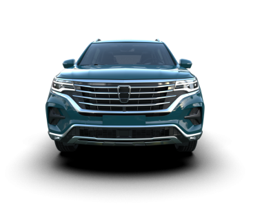 Şeffaf bir arkaplan üzerinde araba. 3d oluşturma