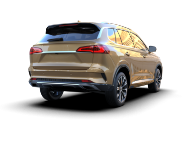 Yepyeni bir cipin 3 boyutlu resmi. beyaz arkaplanda izole edilmiş